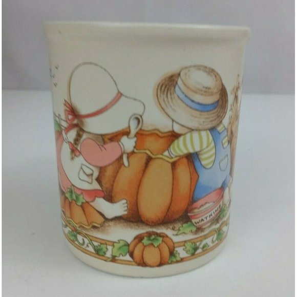 Vintage 1990 Watkins Country Kids Sharing Is Fun Coffee Cup Mug Collectible - Picture 2 of 7